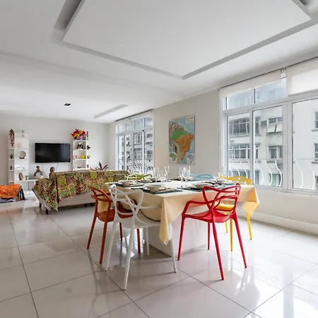 Charme Em Copacabana - Ideal Para Familias - Sl501 Z2